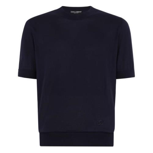 Dolce & Gabbana Blå T-shirts och Polos Blue, Herr