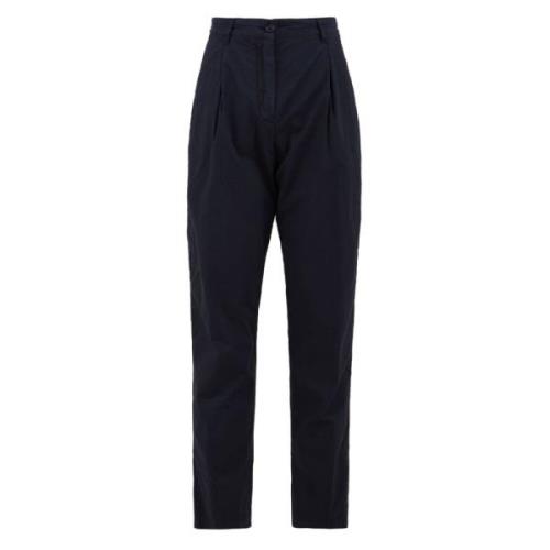 Aspesi Slim-fit Trousers Blue, Dam