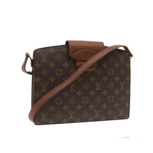 Louis Vuitton Vintage Pre-owned Canvas louis-vuitton-vskor Brown, Dam