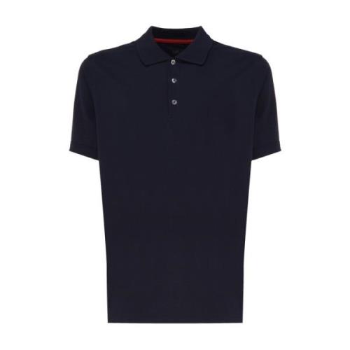 Fay Polo Shirts Blue, Herr