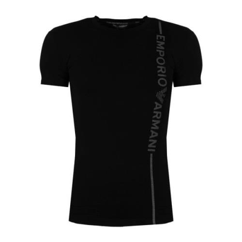 Emporio Armani Slim Fit Rund Hals T-shirt Black, Herr