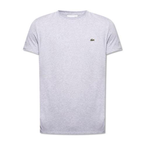 Lacoste T-shirt med logotyp Gray, Herr