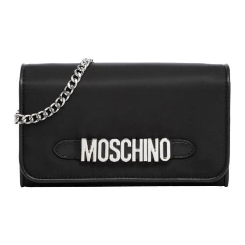 Moschino Wallet Black, Dam