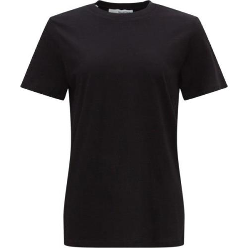 Selected Femme Stilren och mångsidig T-shirt Black, Dam
