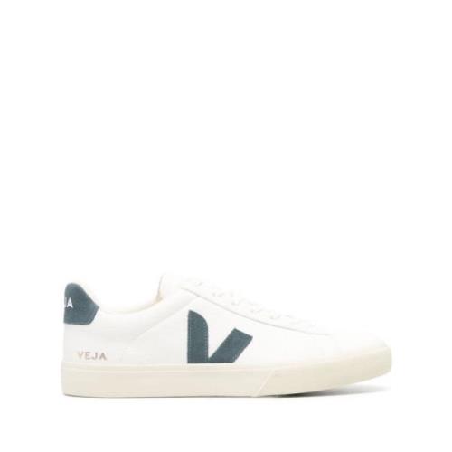 Veja Vita Läder Campo Sneakers White, Herr