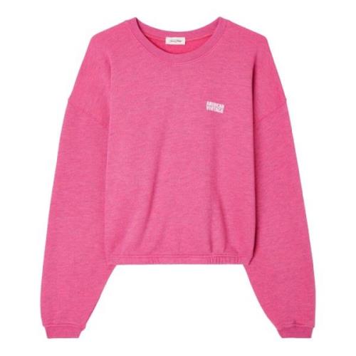 American Vintage Sweatshirts Pink, Dam