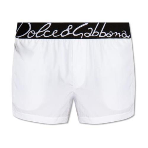 Dolce & Gabbana Badshorts White, Herr