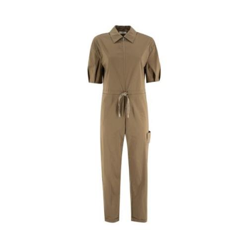 Panicale Jumpsuits Brown, Dam