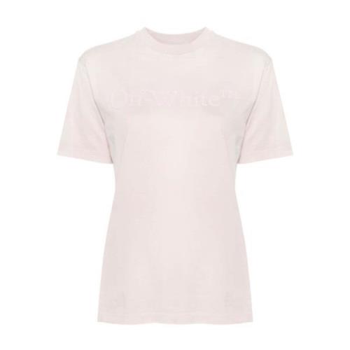 Off White T-Shirts Pink, Dam