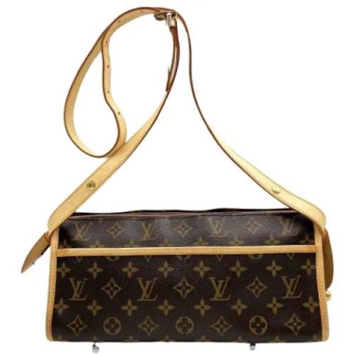 Louis Vuitton Vintage Pre-owned Canvas handvskor Brown, Dam