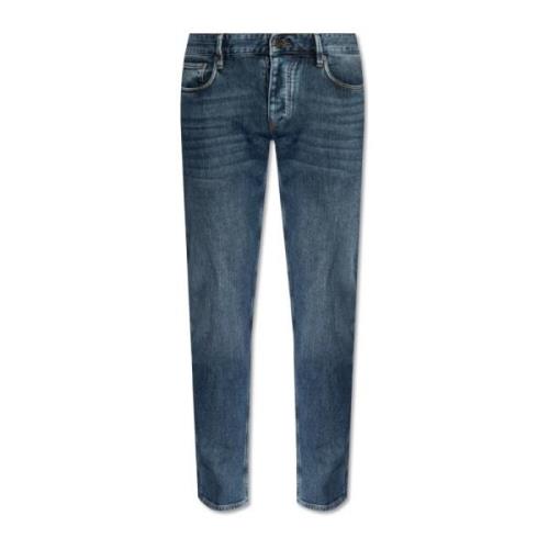 Emporio Armani Jeans med avsmalnande ben Blue, Herr