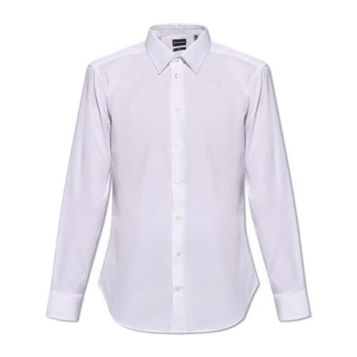 Emporio Armani Blouses Shirts White, Herr