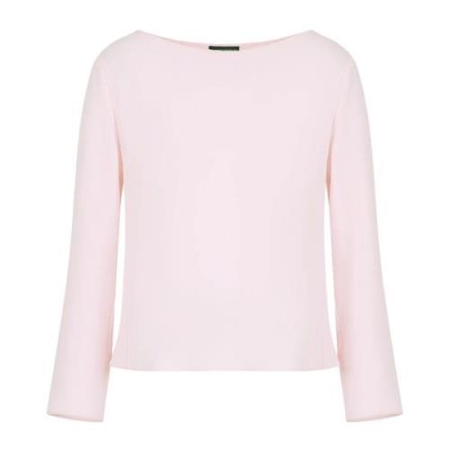 Emporio Armani Blouses Shirts Pink, Dam