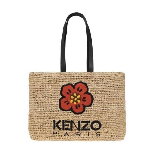 Kenzo Shopper väska Beige, Dam