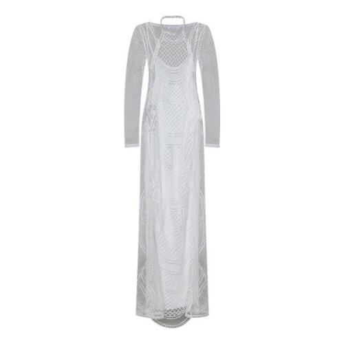 Alberta Ferretti Maxi Dresses White, Dam