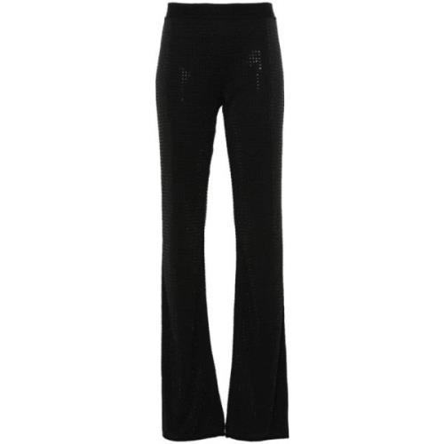 Versace Jeans Couture Slim-fit Trousers Black, Dam