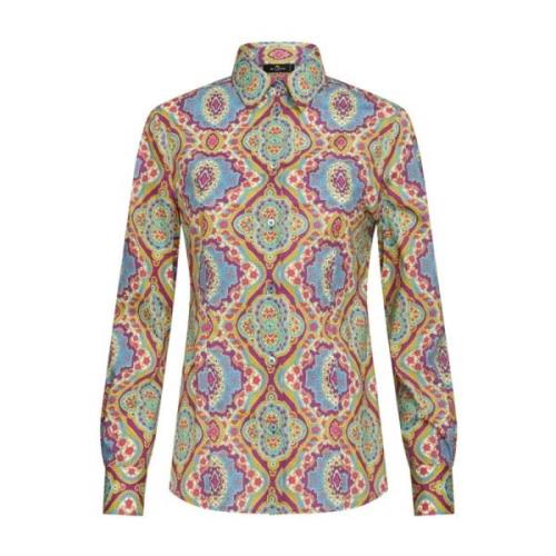 Etro Multifärgade Skjortor Kollektion Multicolor, Dam