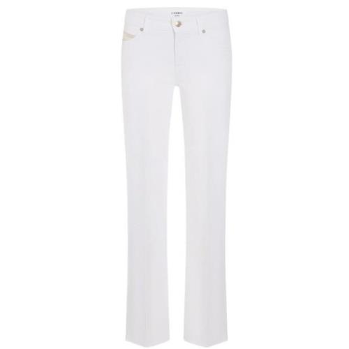 Cambio Vita jeans för kvinnor White, Dam