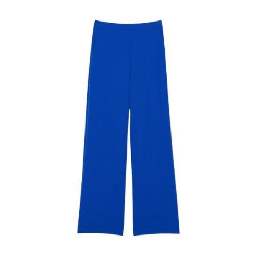 Patrizia Pepe Trousers Blue, Dam