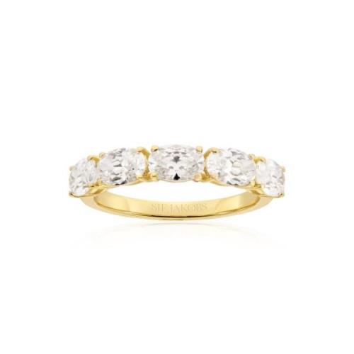 Sif Jakobs Jewellery Ellisse Cinque Ring Yellow, Dam