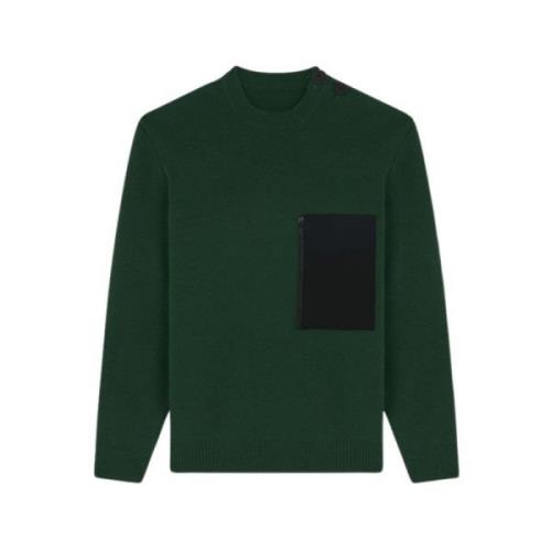 Apnee Knitwear Green, Herr