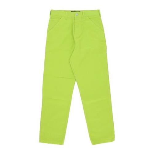 Iuter Lime Carpenter Pant Streetwear Green, Herr