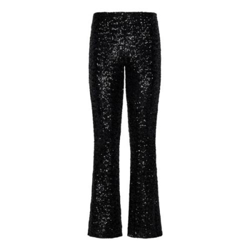 Oseree Wide Trousers Black, Dam