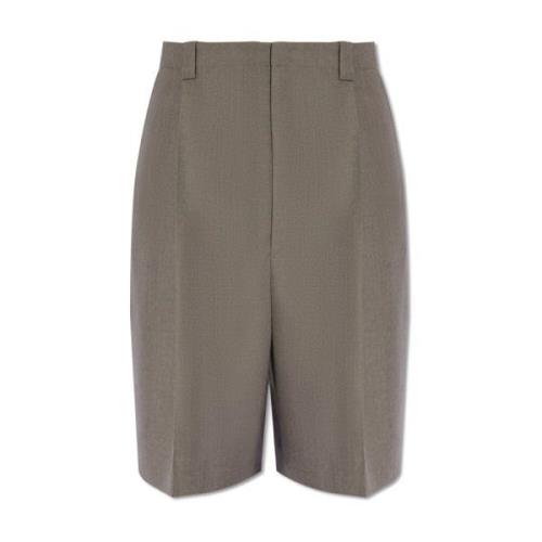 Jacquemus Salti plisserade shorts Gray, Herr