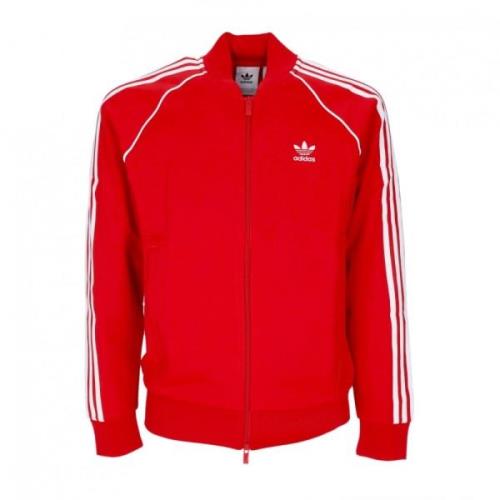 Adidas Streetwear Tracktop Jacka Scarlet/White Red, Herr