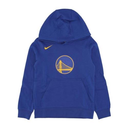 Nike NBA Club Logo Fleece Hoodie Blue, Herr