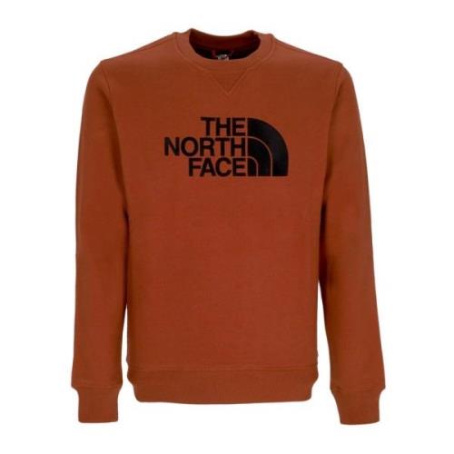 The North Face Brandy Brown Crewneck Sweatshirt Drew Peak Brown, Herr