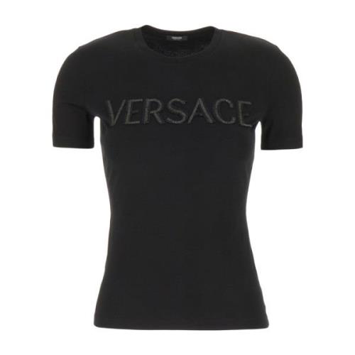 Versace Klassisk T-shirt Black, Dam