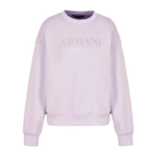 Armani Exchange Sweatshirts Purple, Dam
