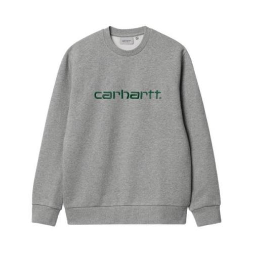 Carhartt Wip Sweatshirts Gray, Herr