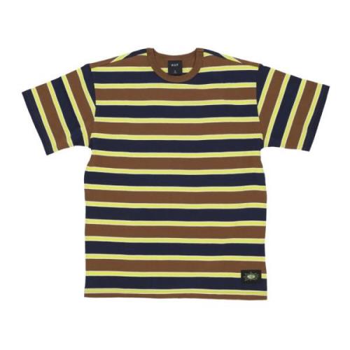 HUF Avslappnad Stickad Terrass T-shirt Multicolor, Herr