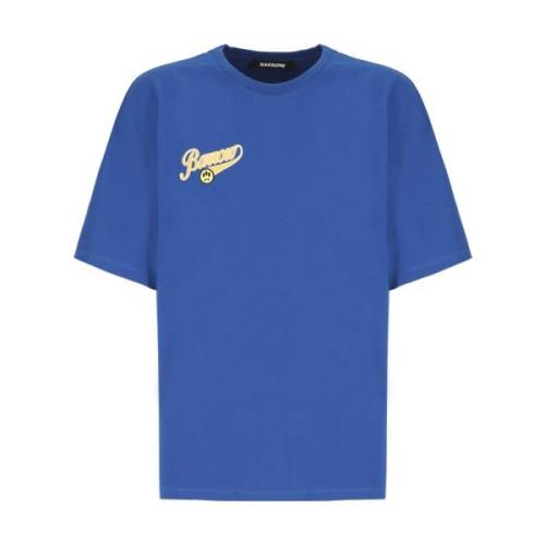 Barrow T-Shirts Blue, Herr