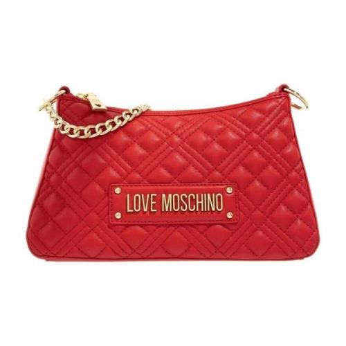 Love Moschino Cross Body Bags Red, Dam