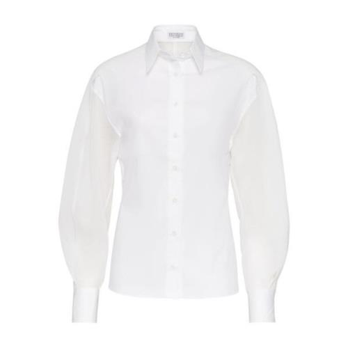 Brunello Cucinelli Vita Skjortor White, Dam