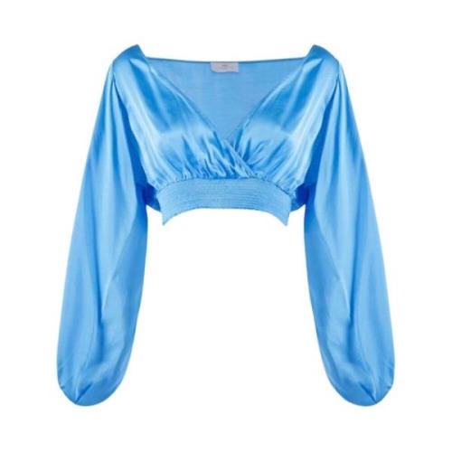 Nenette Sweatshirts Hoodies Blue, Dam