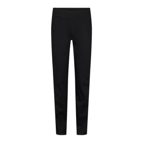 LauRie Skinny Trousers Black, Dam