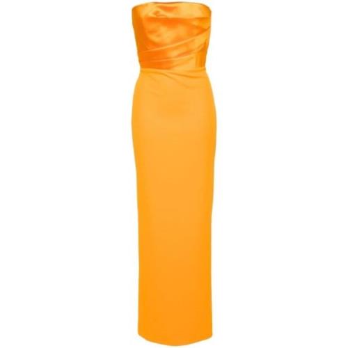 Solace London Maxi Dresses Orange, Dam