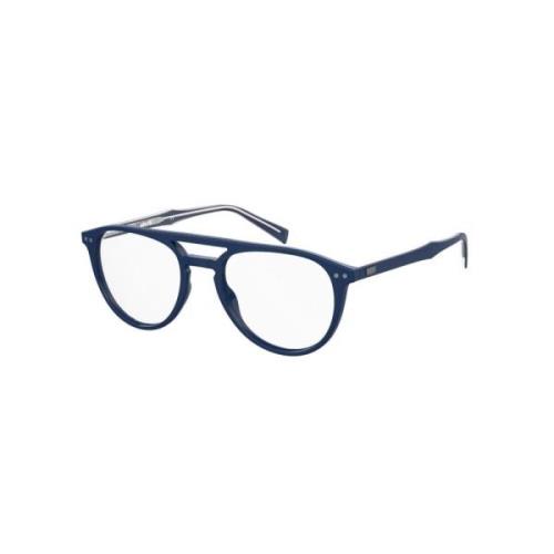 Levi's Blå Ram Stiliga Glasögon Blue, Unisex
