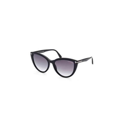 Tom Ford Svart Blank Solglasögon Black, Unisex