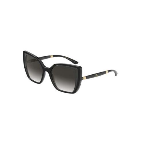 Dolce & Gabbana Svart Ram Kvinnors Solglasögon Black, Dam