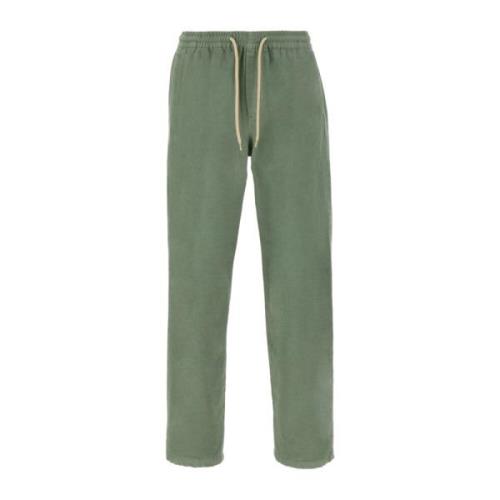 A.p.c. Straight Trousers Green, Herr