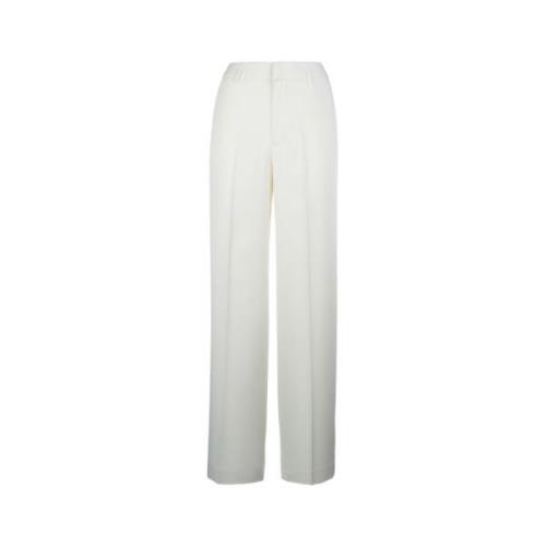 PT Torino Wide Trousers White, Dam