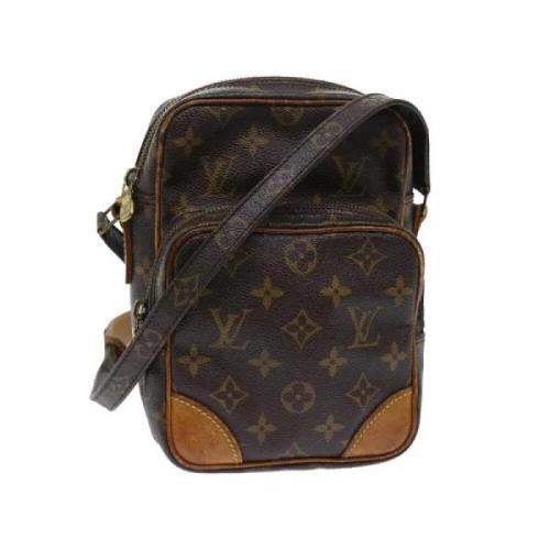 Louis Vuitton Vintage Pre-owned Canvas louis-vuitton-vskor Brown, Dam