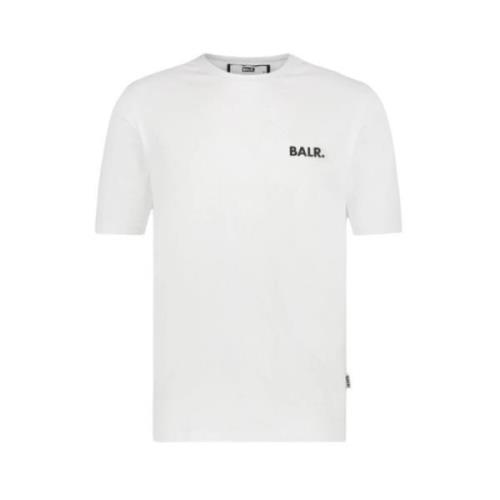 Balr. Athletic Branded Chest T-Shirt White, Herr