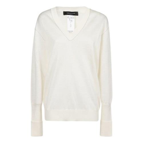 Fabiana Filippi Bianco Sweater White, Dam