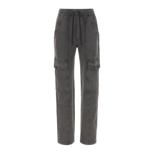 Isabel Marant Étoile Tapered Trousers Gray, Dam